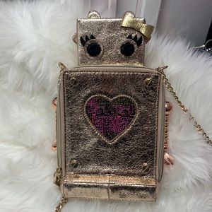 Rare Betsey Johnson Robot Purse
